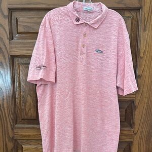 Scotty Cameron Pink Polo Shirt with Classic Collar